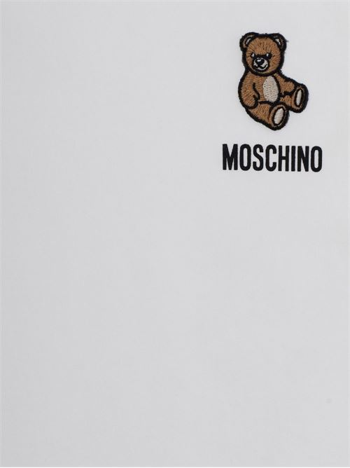 T-shirt unisex Moschino Kid Teen bianca MOSCHINO KID-TEEN | HUM05TLAA0210063